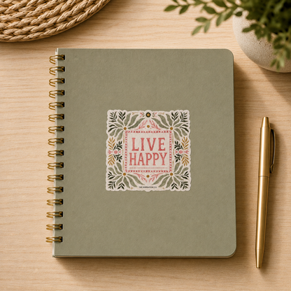 STICKER - LIVE HAPPY