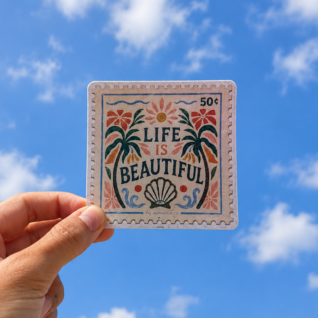 STICKER - LIFE IS BEAUTIFUL