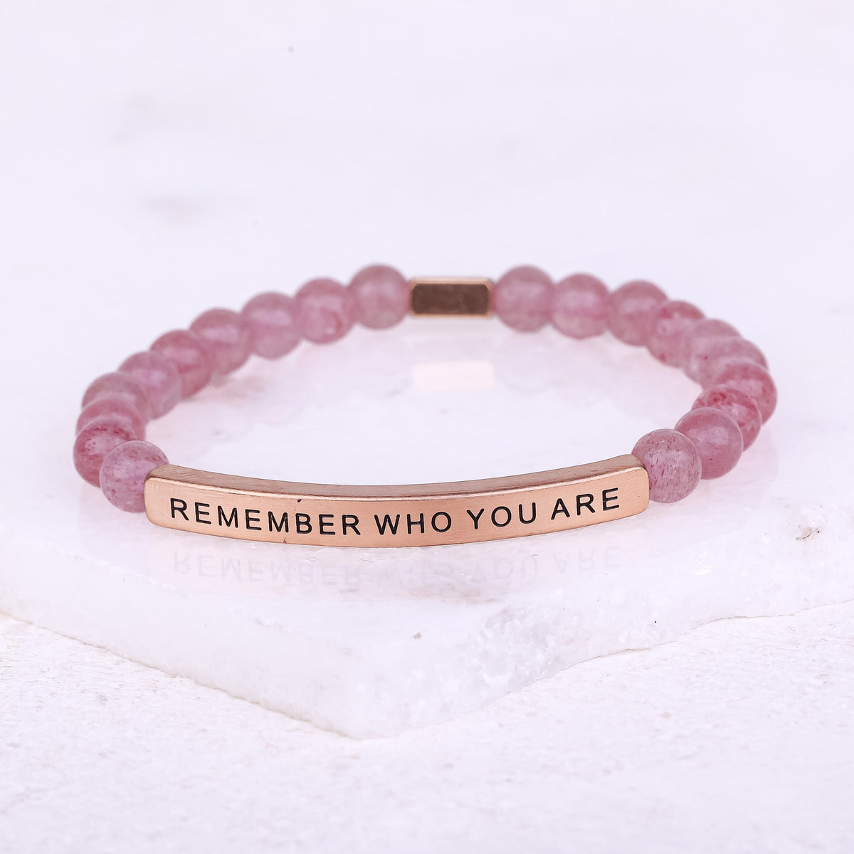 Meaningful beaded bracelet celebrating confidence, self-worth, and inner strength