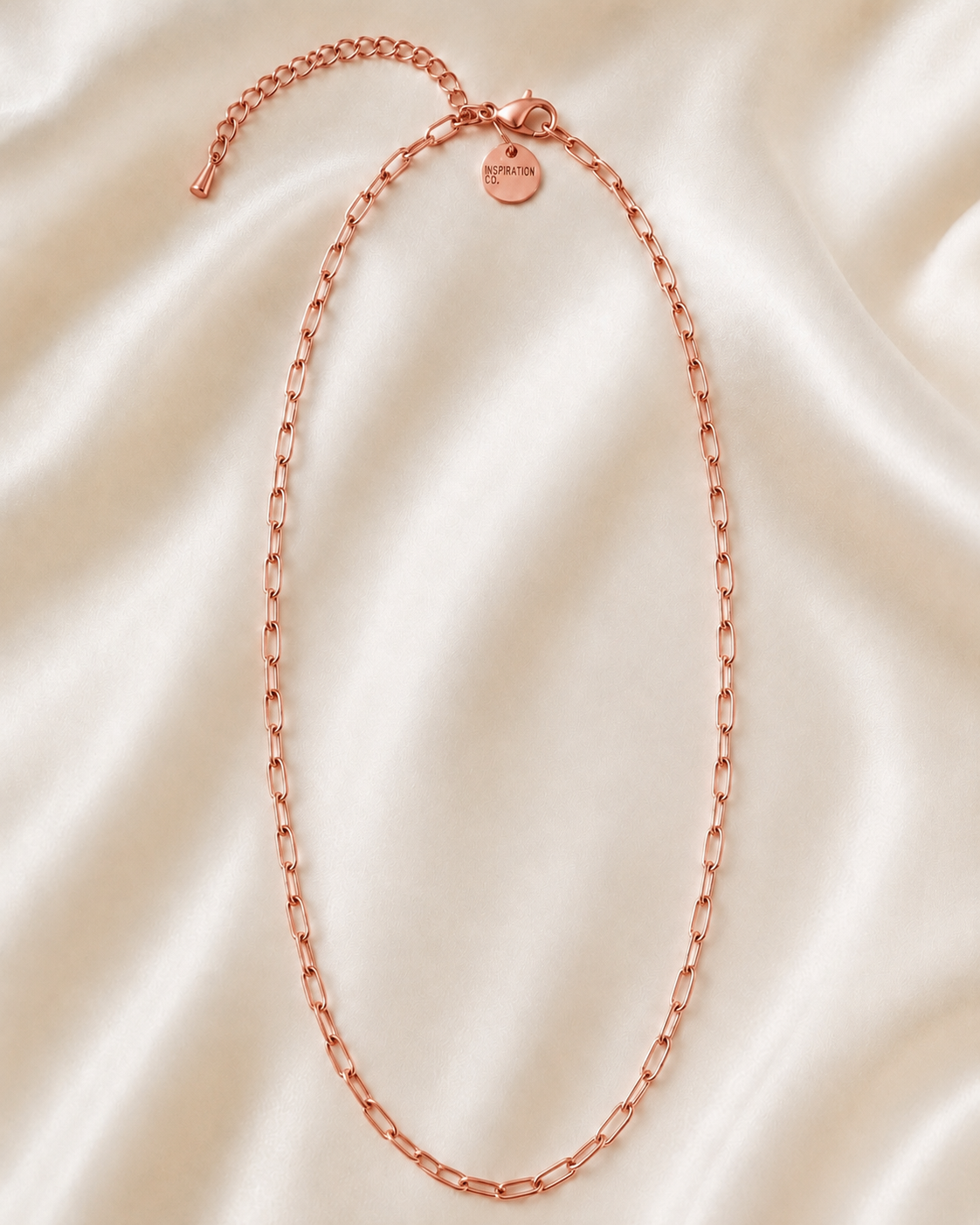 PAPERCLIP CHAIN NECKLACE