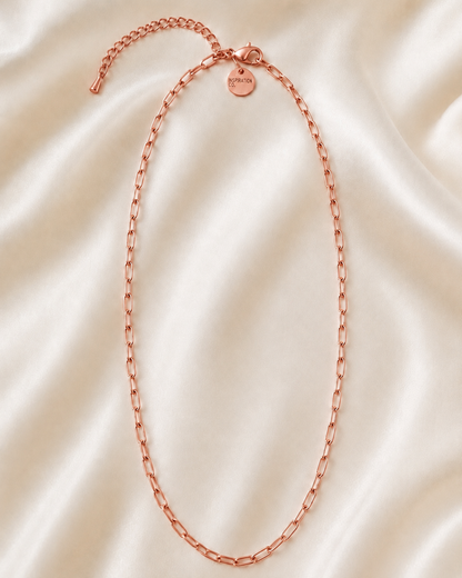 PAPERCLIP CHAIN NECKLACE