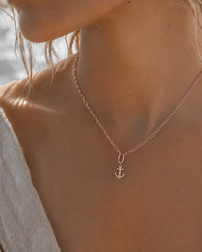 PAPERCLIP CHAIN NECKLACE