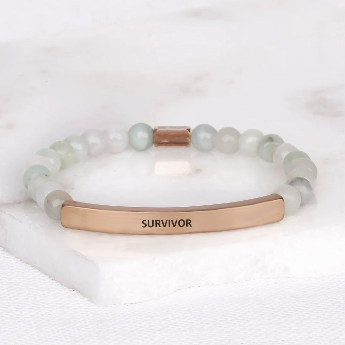 Survivor inspirational jewelry gift for cancer survivors, friends, and loved ones
