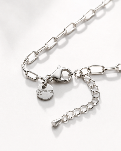 PAPERCLIP CHAIN NECKLACE