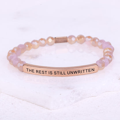 bracelet symbolizing hope, confidence, and a bright future