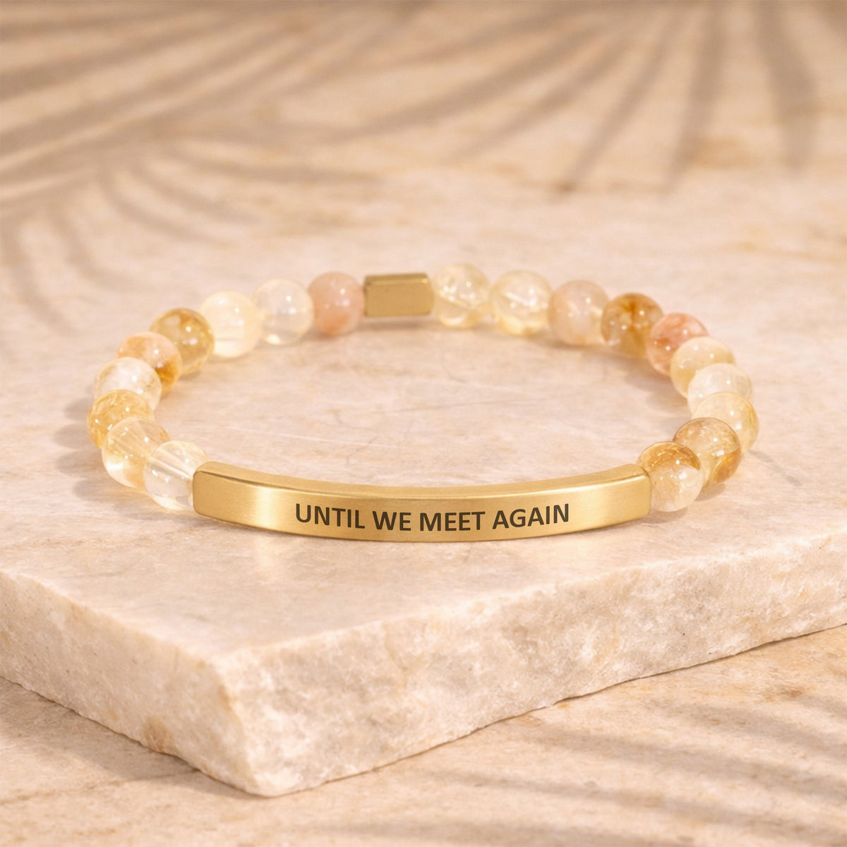 engraved bracelet offering comfort and encouragement during grief