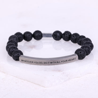 inspirational gift bracelet for graduates and students