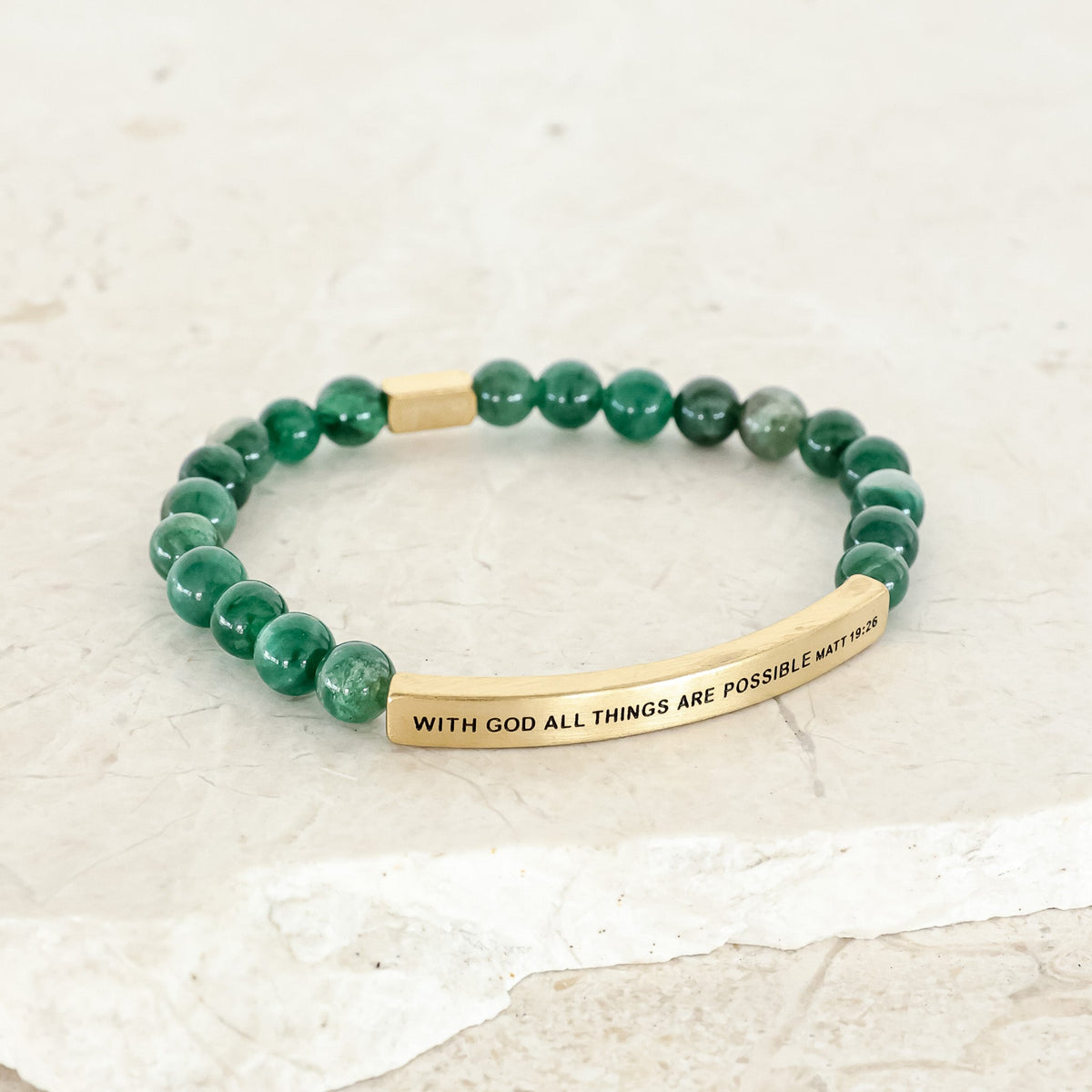gemstone bracelet made in usa