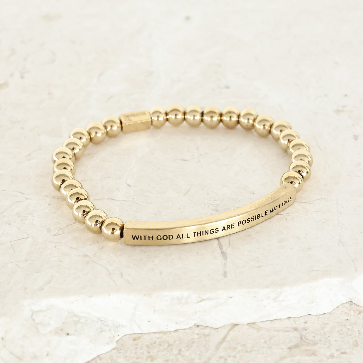 religious bracelet gift for a Christian friend or loved one