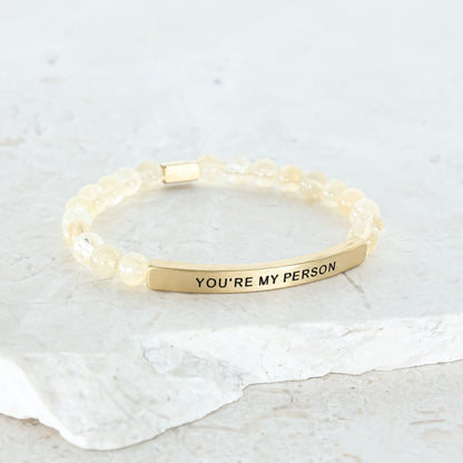 BEADED BRACELET GIFT FOR HUSBAND OR WIFE