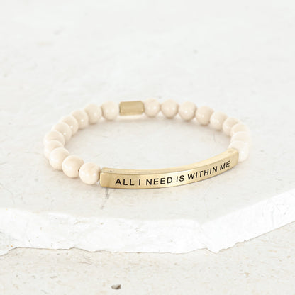 ALL I NEED IS WITHIN ME - Inspiration Co.