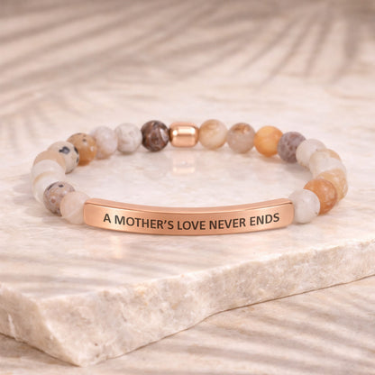 A MOTHER’S LOVE NEVER ENDS .