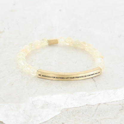 BE ANXIOUS FOR NOTHING LET YOUR PRAYERS BE KNOWN PHIL 4:6 - Inspiration Co.