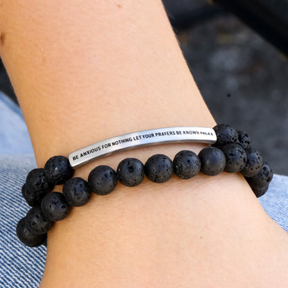 BE ANXIOUS FOR NOTHING LET YOUR PRAYERS BE KNOWN PHIL 4:6 - Inspiration Co.