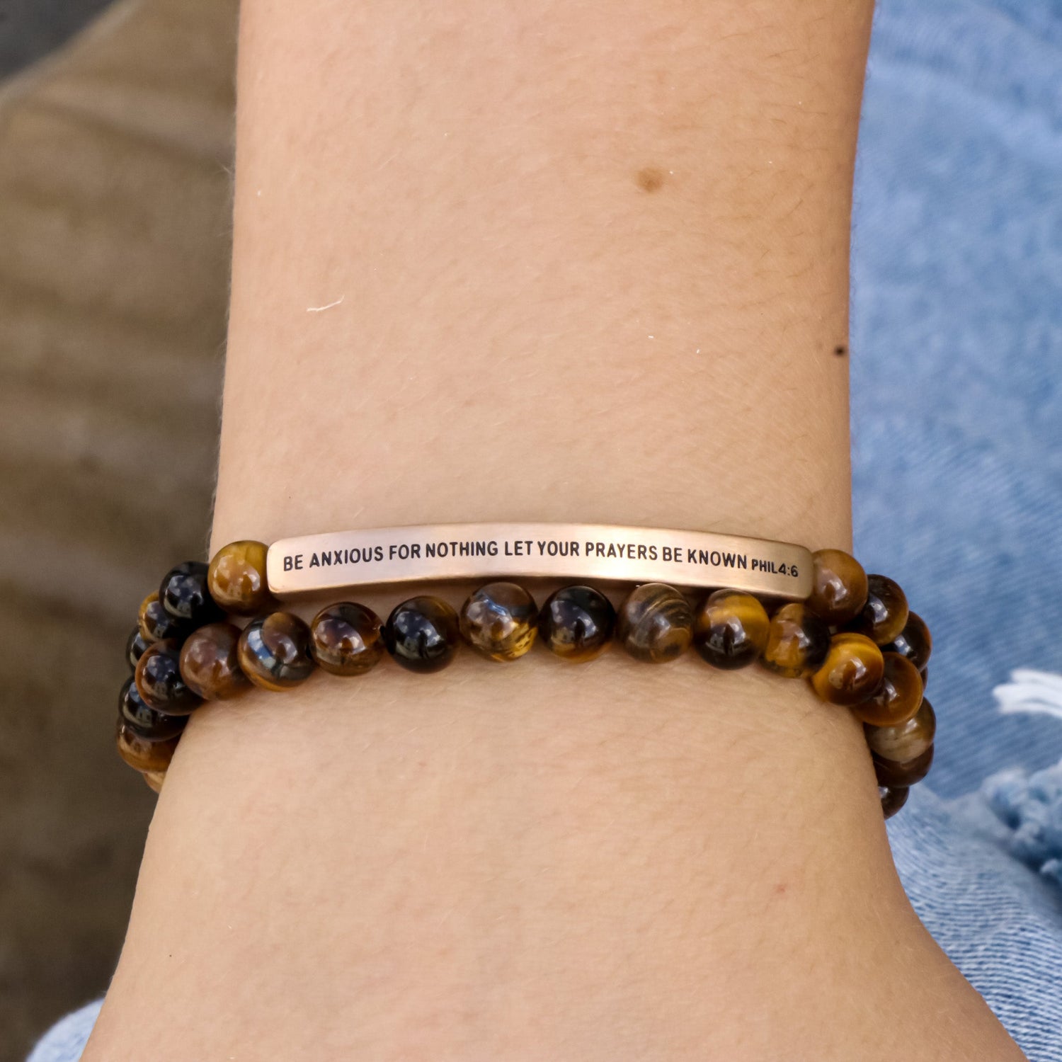 BE ANXIOUS FOR NOTHING LET YOUR PRAYERS BE KNOWN PHIL 4:6 - Inspiration Co.