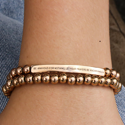 BE ANXIOUS FOR NOTHING LET YOUR PRAYERS BE KNOWN PHIL 4:6 - Inspiration Co.