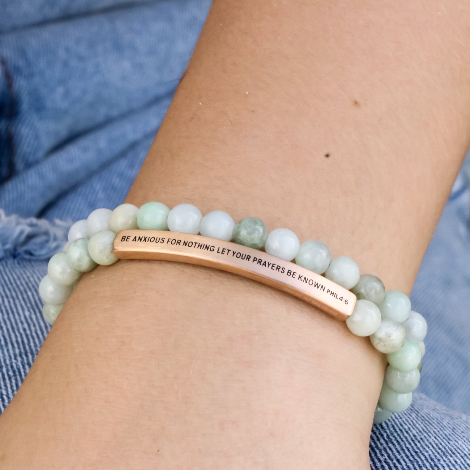 BE ANXIOUS FOR NOTHING LET YOUR PRAYERS BE KNOWN PHIL 4:6 - Inspiration Co.