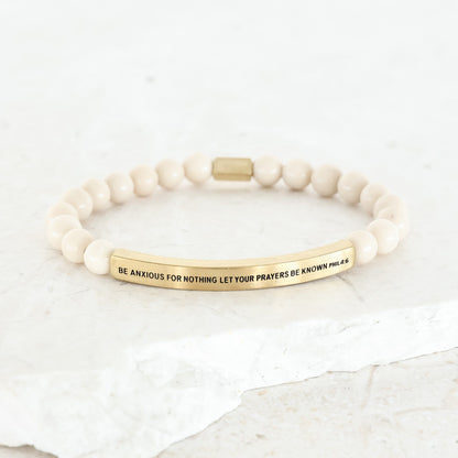 BE ANXIOUS FOR NOTHING LET YOUR PRAYERS BE KNOWN PHIL 4:6 - Inspiration Co.