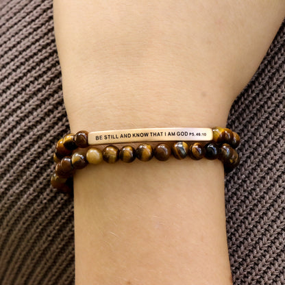 BE STILL AND KNOW THAT I AM GOD PS 46:10 - Inspiration Co.