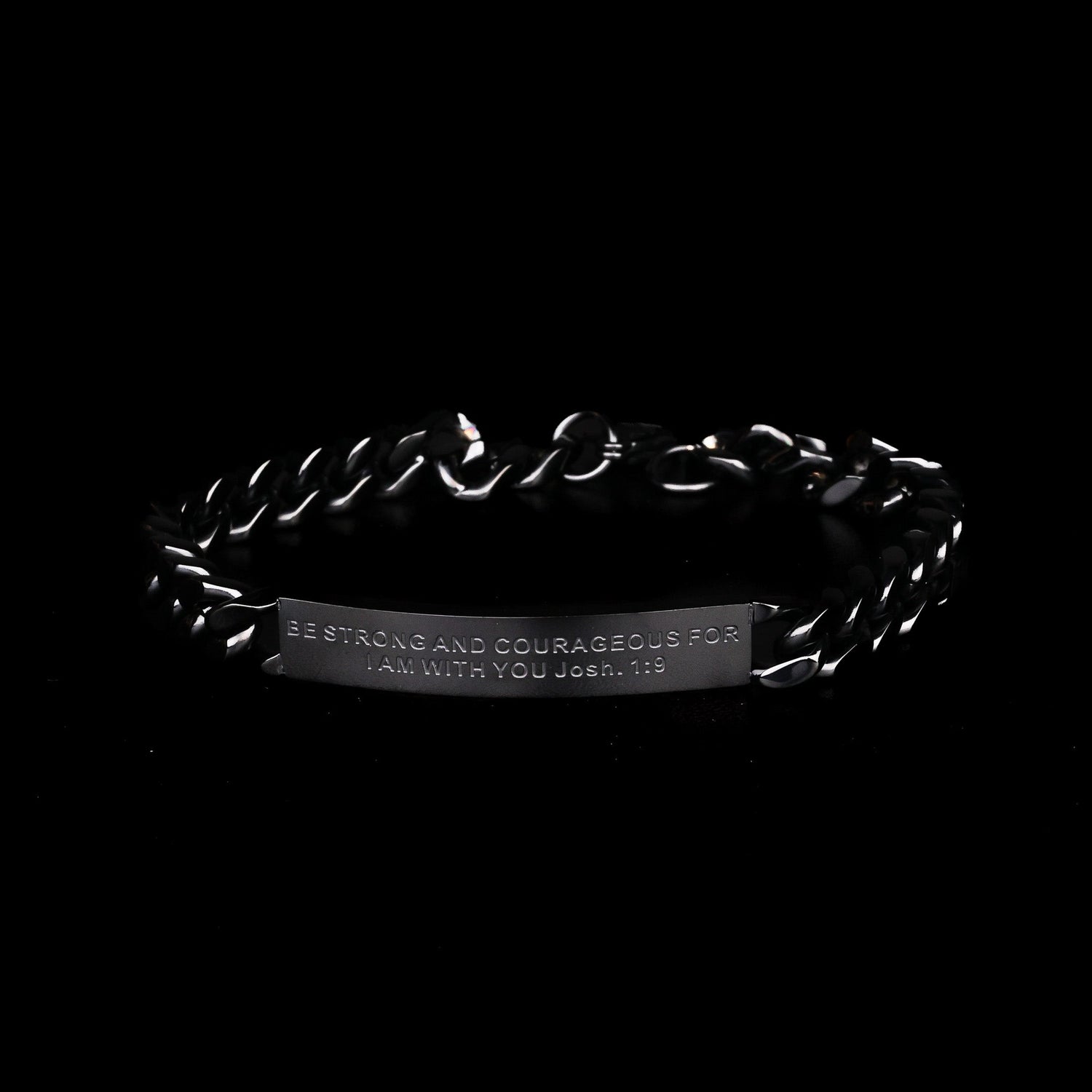 BE STRONG AND COURAGEOUS FOR I AM WITH YOU - MEN&