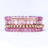 BEAUTIFUL GIRL 4 BRACELET GIFT SET - PINK QUARTZ - Inspiration Co.