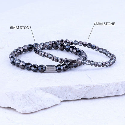 BLACK DIAMOND CRYSTAL - ACCENT BRACELET - Inspiration Co.