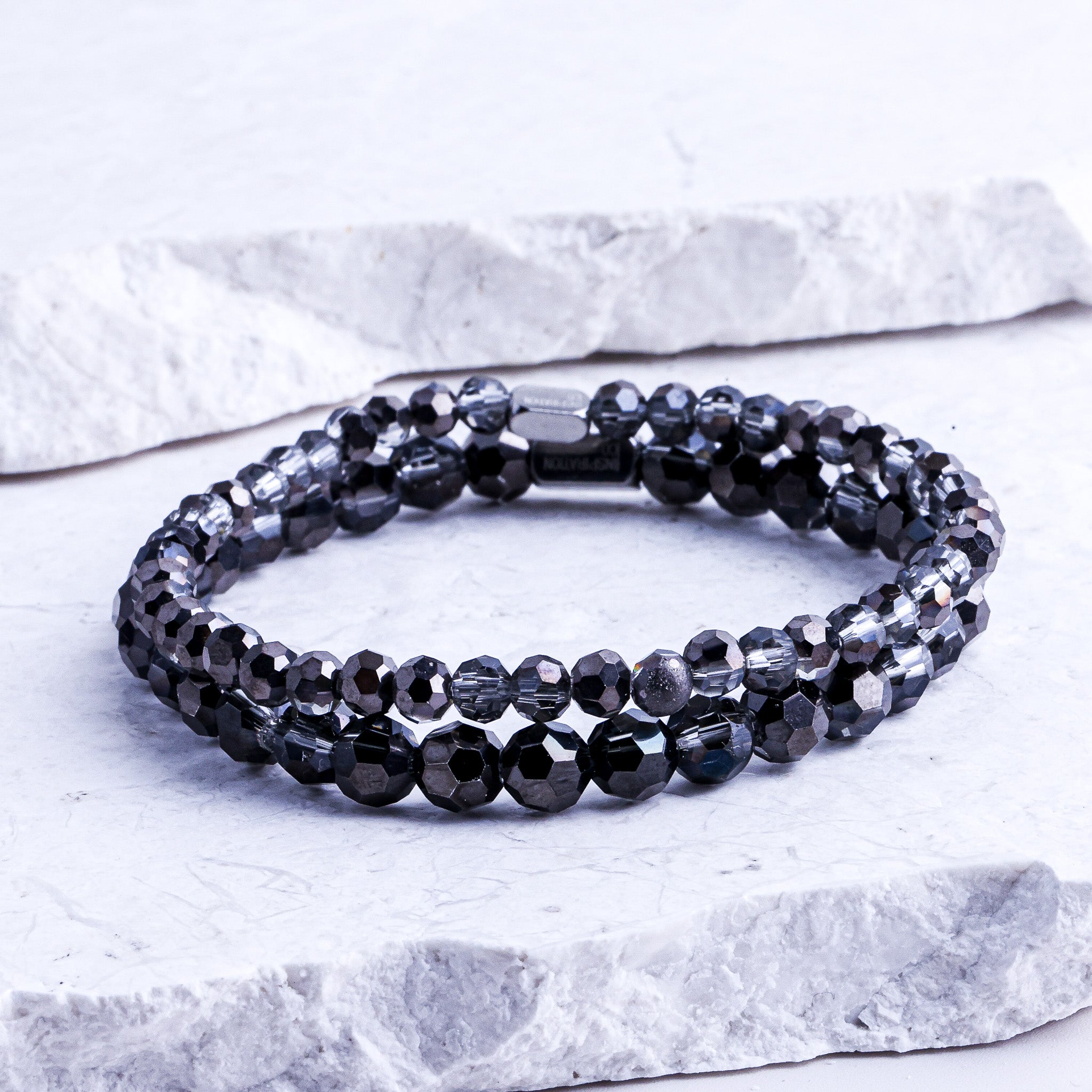 BLACK DIAMOND CRYSTAL - ACCENT BRACELET - Inspiration Co.