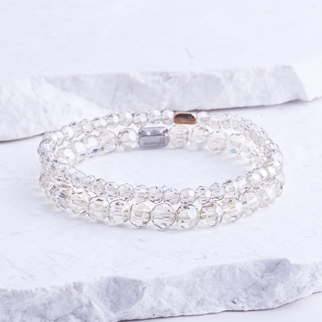 CHAMPAGNE CRYSTAL - ACCENT BRACELET - Inspiration Co.