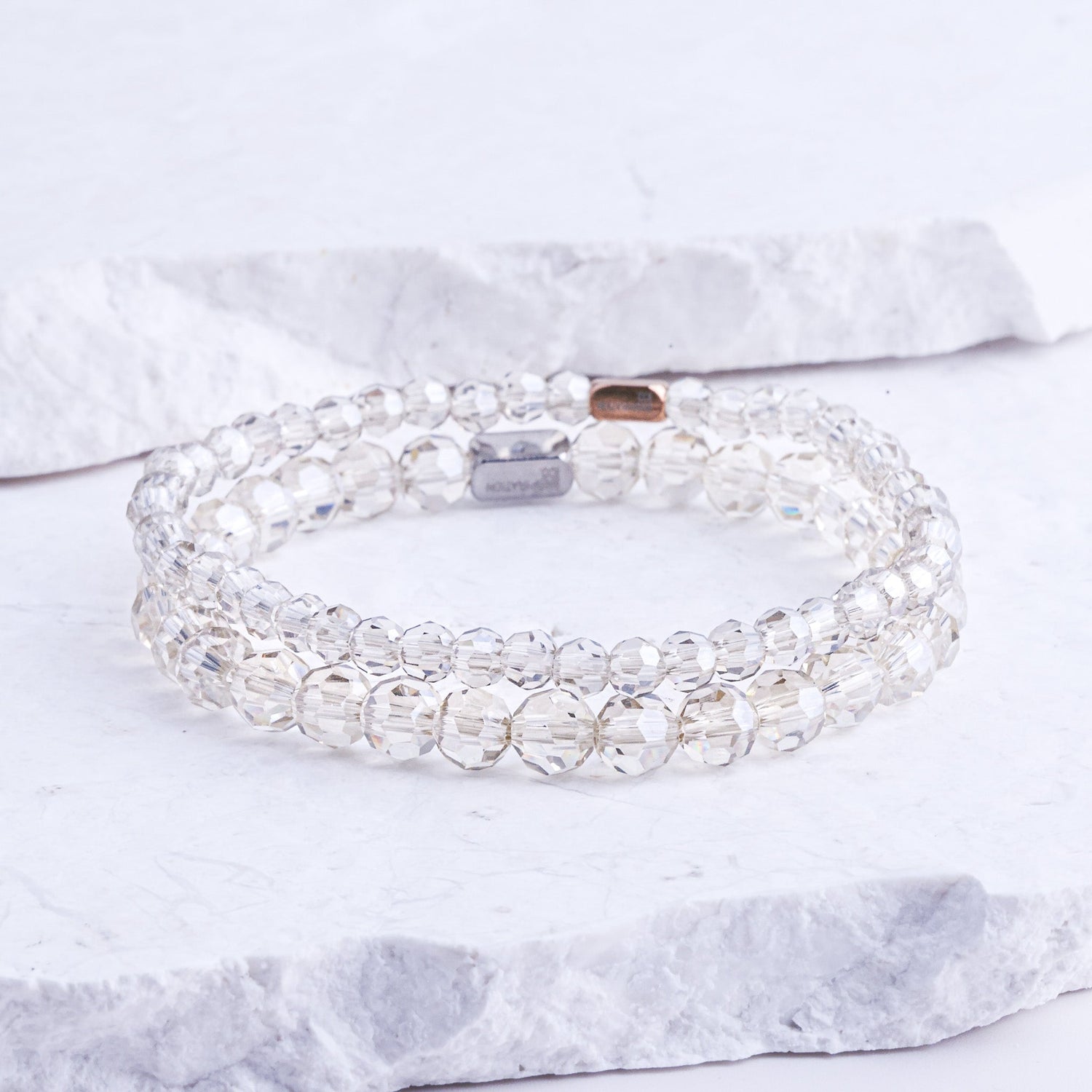 CHAMPAGNE CRYSTAL - ACCENT BRACELET - Inspiration Co.
