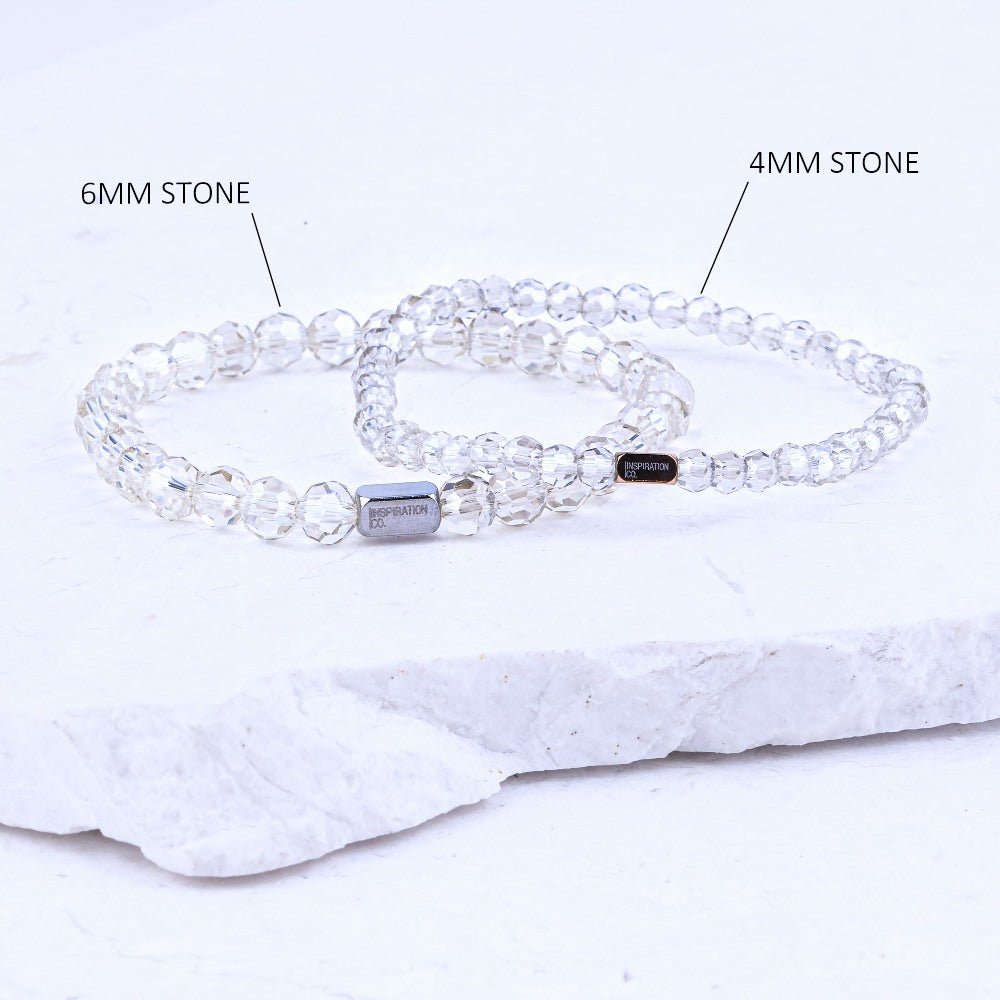 CHAMPAGNE CRYSTAL - ACCENT BRACELET - Inspiration Co.