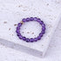 EARTHSTONE STRETCH RING - AMETHYST - Inspiration Co.