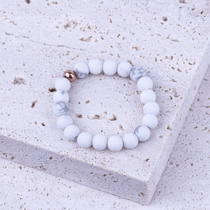 EARTHSTONE STRETCH RING - MARBLE - Inspiration Co.