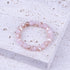 EARTHSTONE STRETCH RING - PINK JADE CRYSTAL - Inspiration Co.