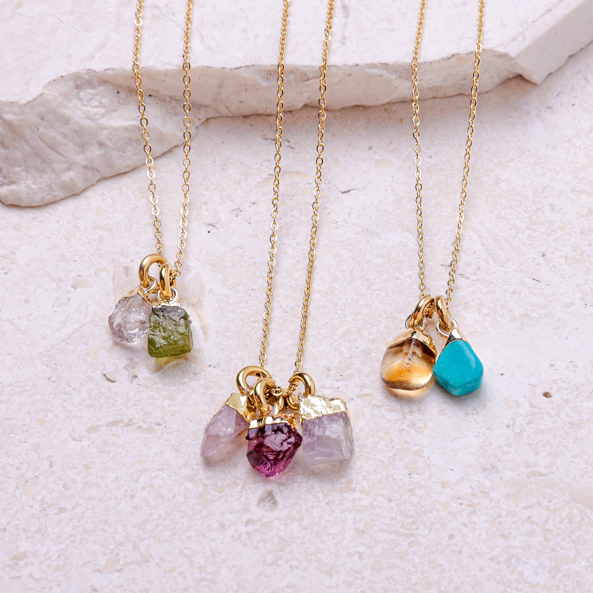 Emerald(MAY) Raw Birthstone Charm - Inspiration Co.