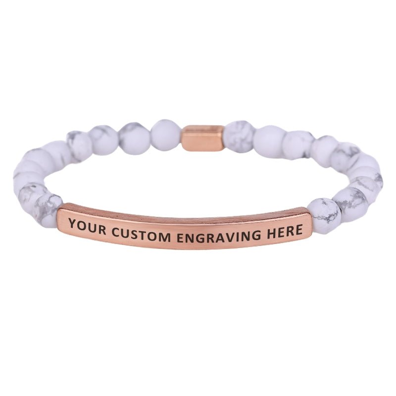 Marble Custom Bracelet - Inspiration Co.