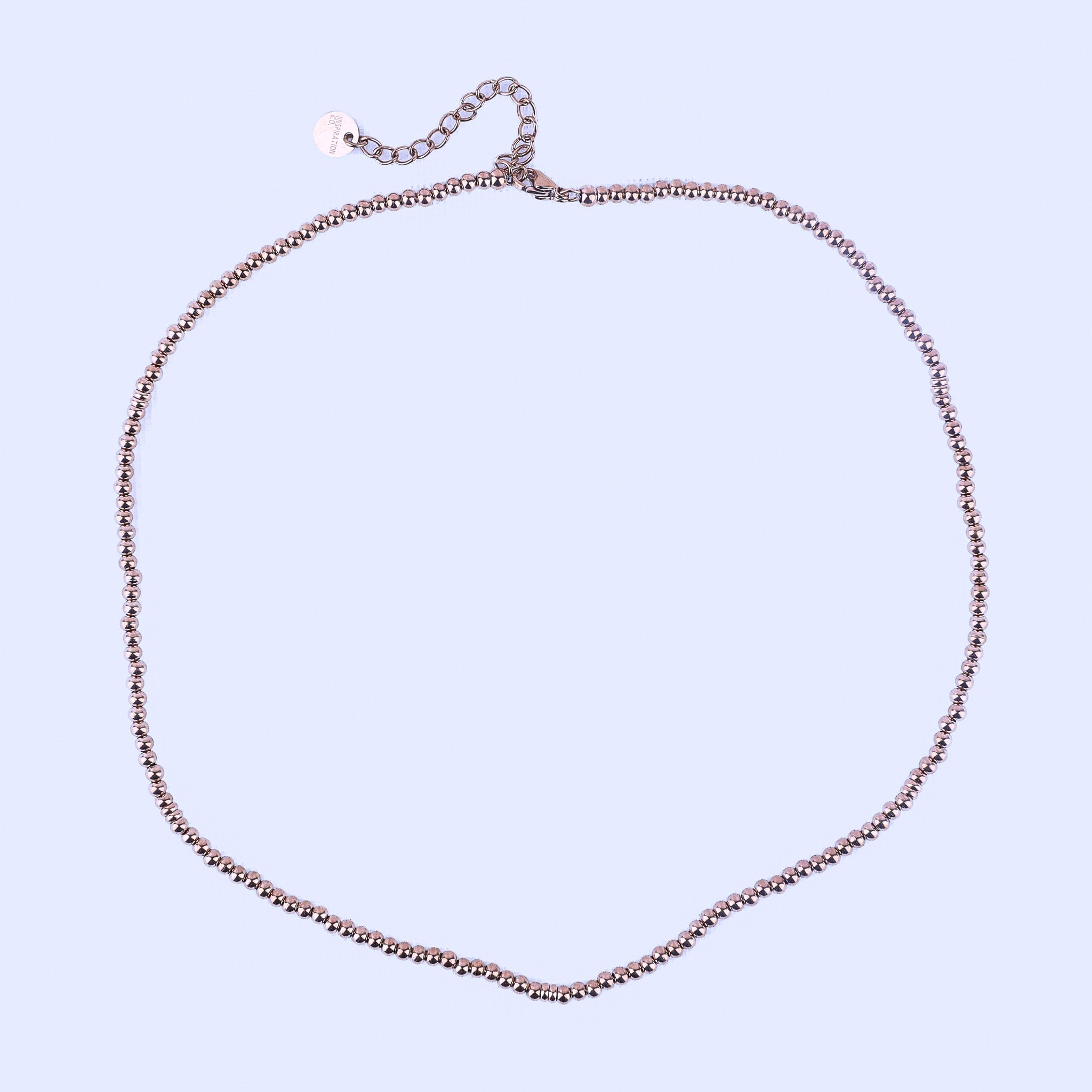 MICRO GEMSTONE NECKLACE - ROSE GOLD - Inspiration Co.
