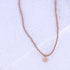 MICRO GEMSTONE NECKLACE - ROSE GOLD - Inspiration Co.