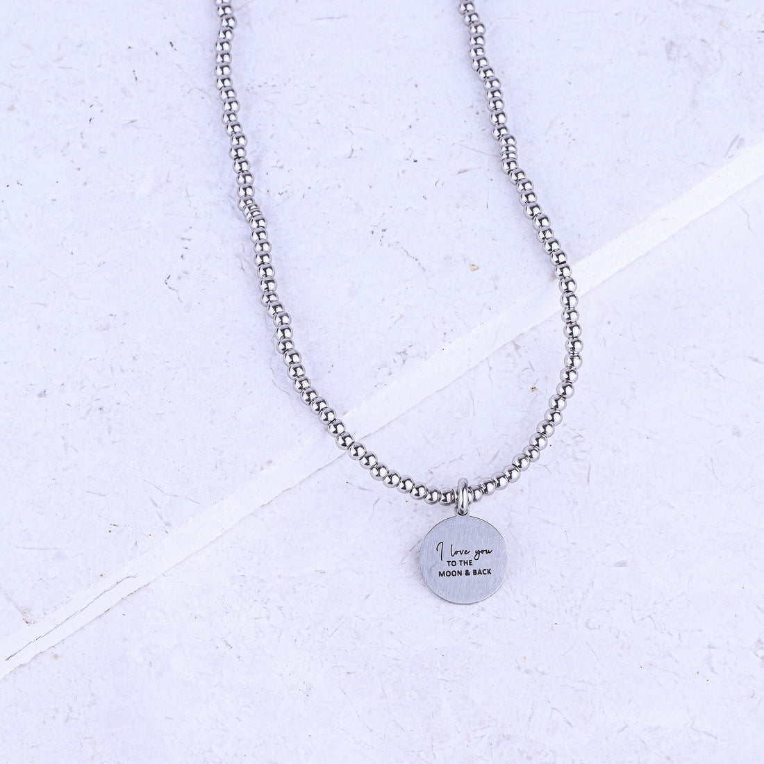 MICRO GEMSTONE NECKLACE - SILVER - Inspiration Co.