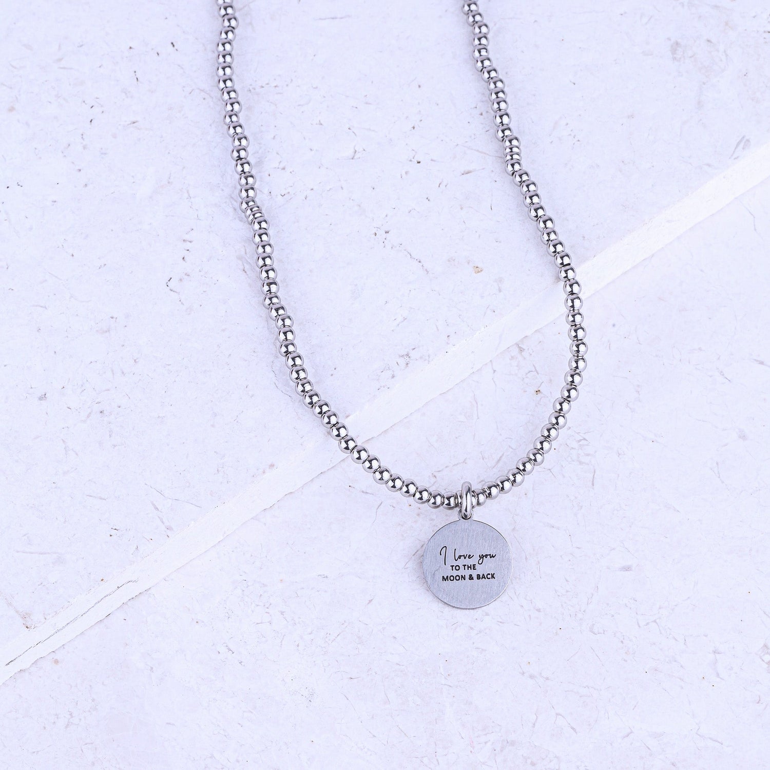 MICRO GEMSTONE NECKLACE - SILVER - Inspiration Co.