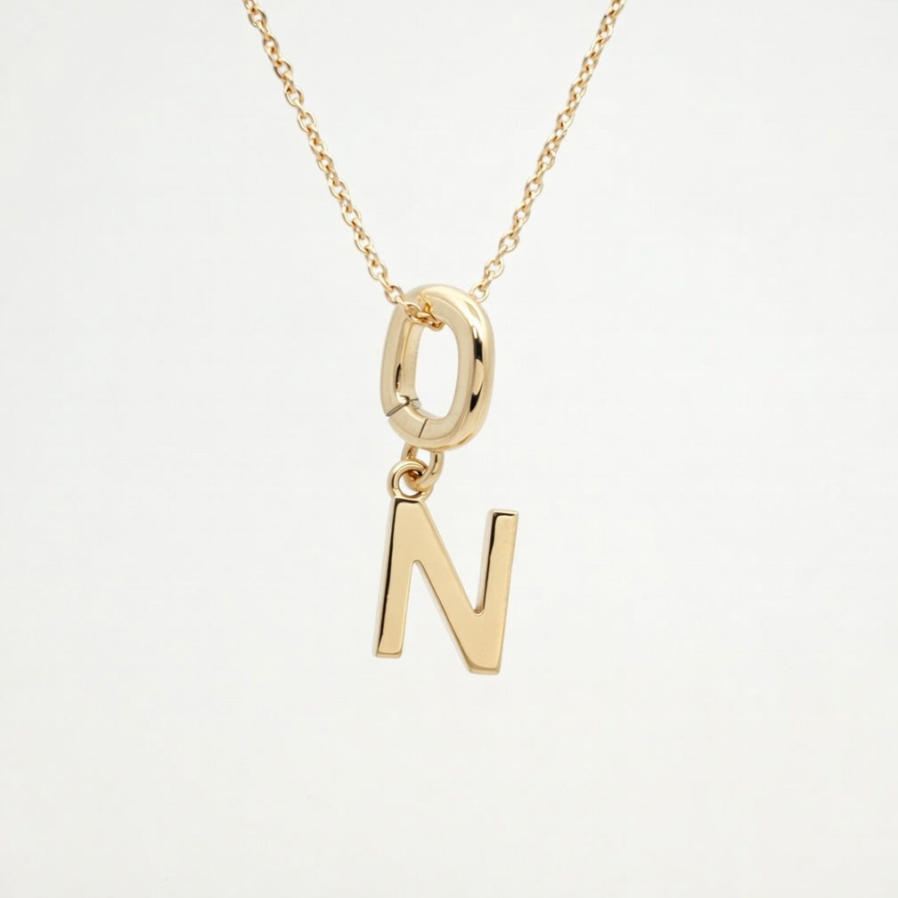 Modern Letter Charms