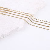 PAPERCLIP ACCENT CHAIN BRACELET - Inspiration Co.