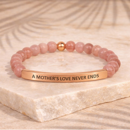 A MOTHER’S LOVE NEVER ENDS .