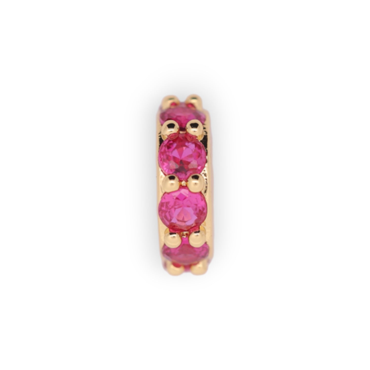HALO BIRTHSTONE CHARM - RUBY (JULY)