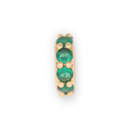 HALO BIRTHSTONE CHARM - EMERALD (MAY)
