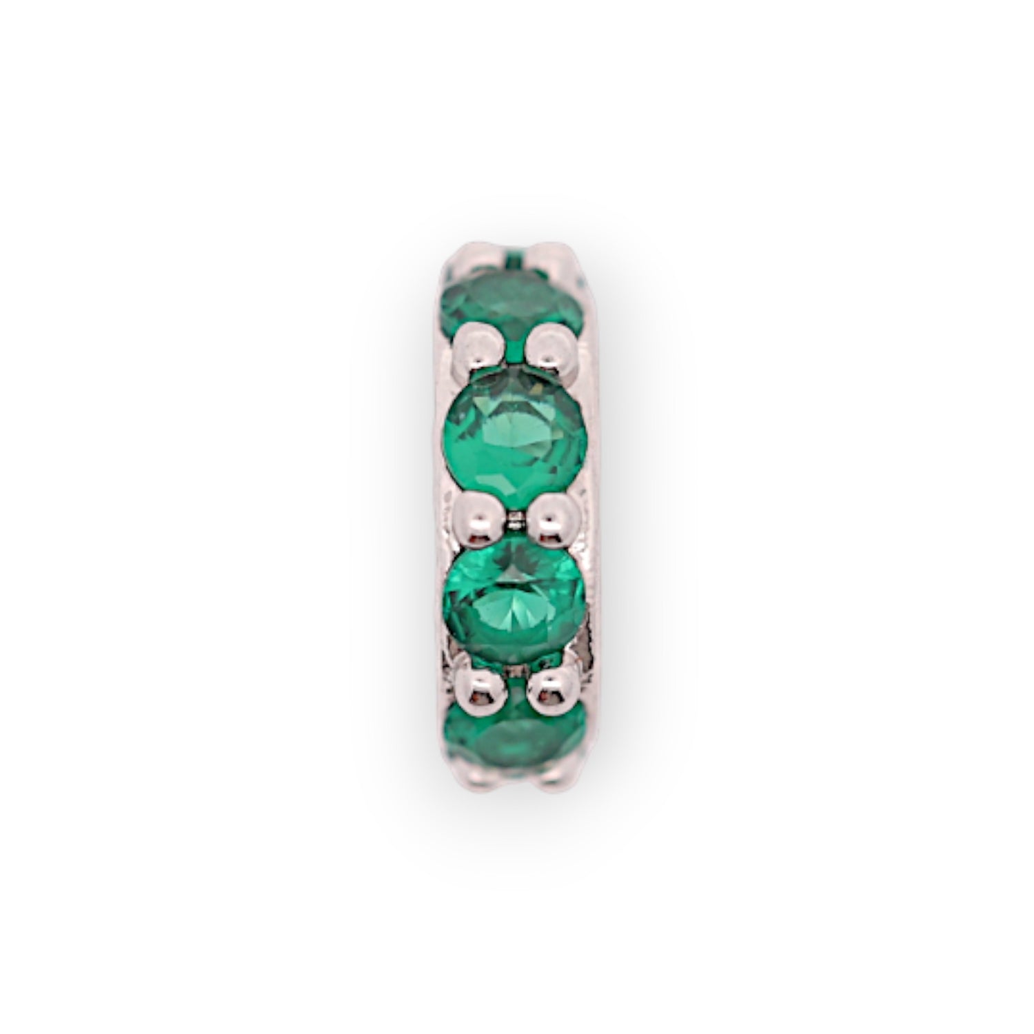 HALO BIRTHSTONE CHARM - EMERALD (MAY)