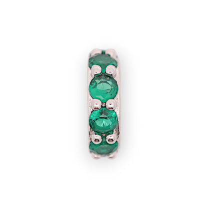HALO BIRTHSTONE CHARM - EMERALD (MAY)