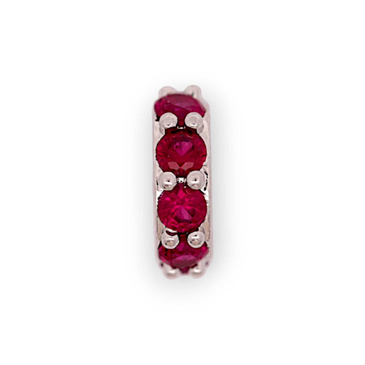 HALO BIRTHSTONE CHARM - GARNET (JAN)