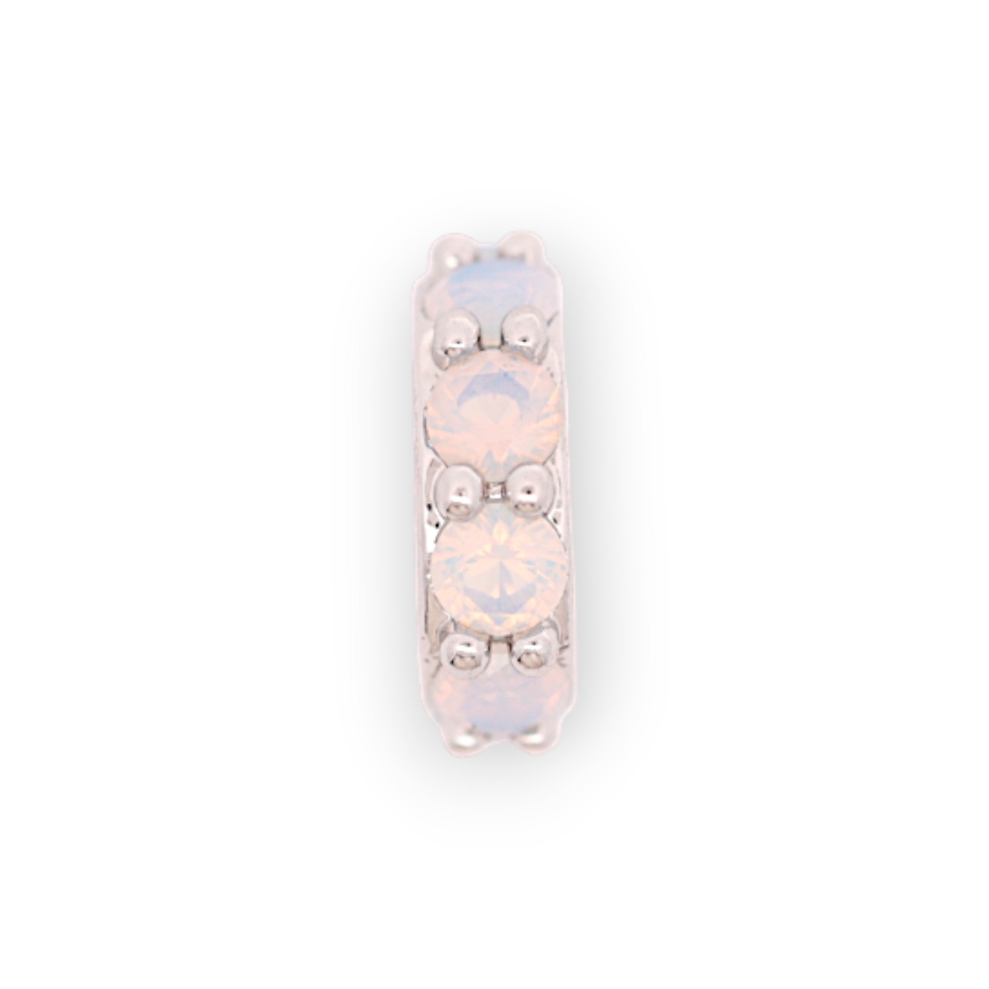 HALO BIRTHSTONE CHARM - MOONSTONE (JUNE)