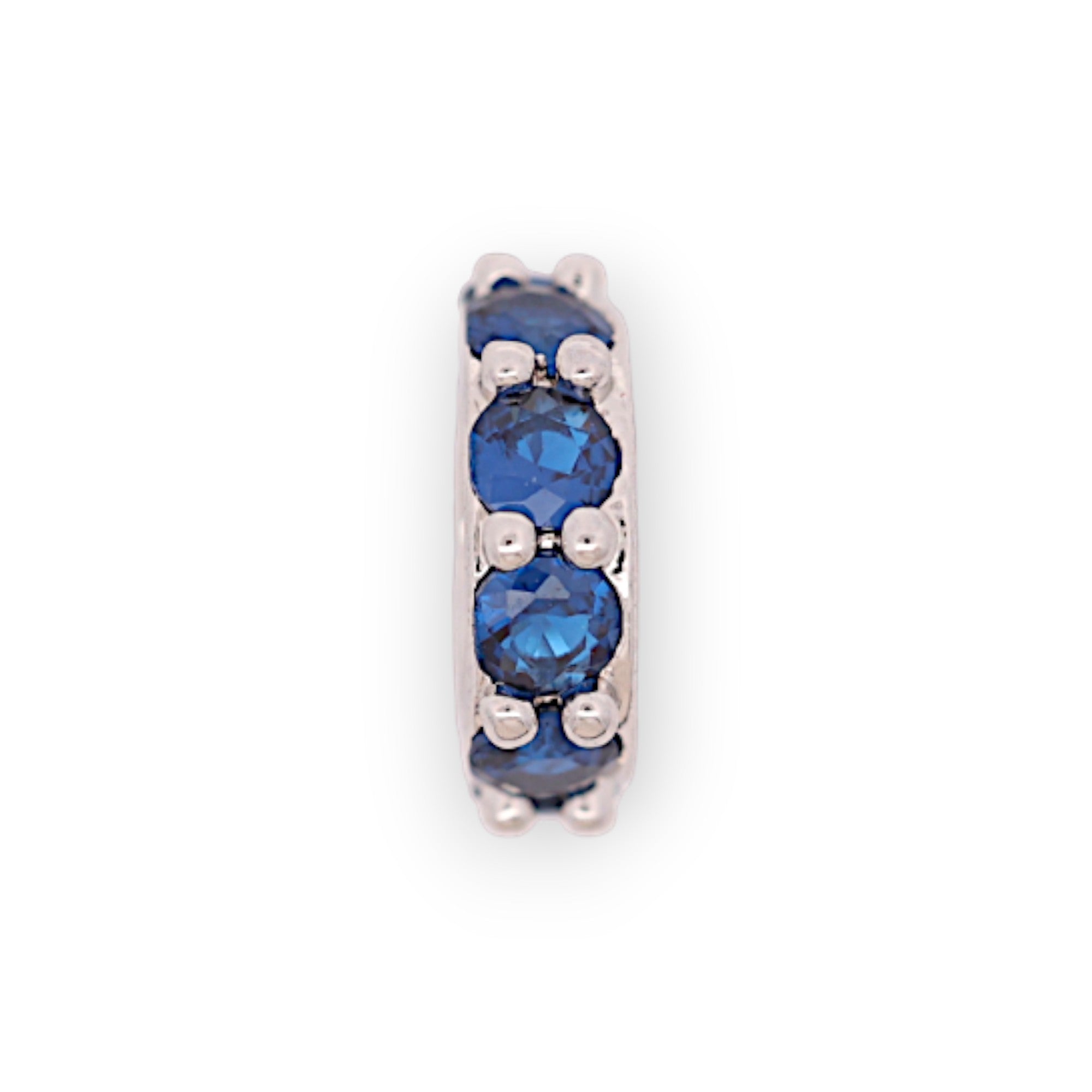HALO BIRTHSTONE CHARM - SAPPHIRE (SEPT)