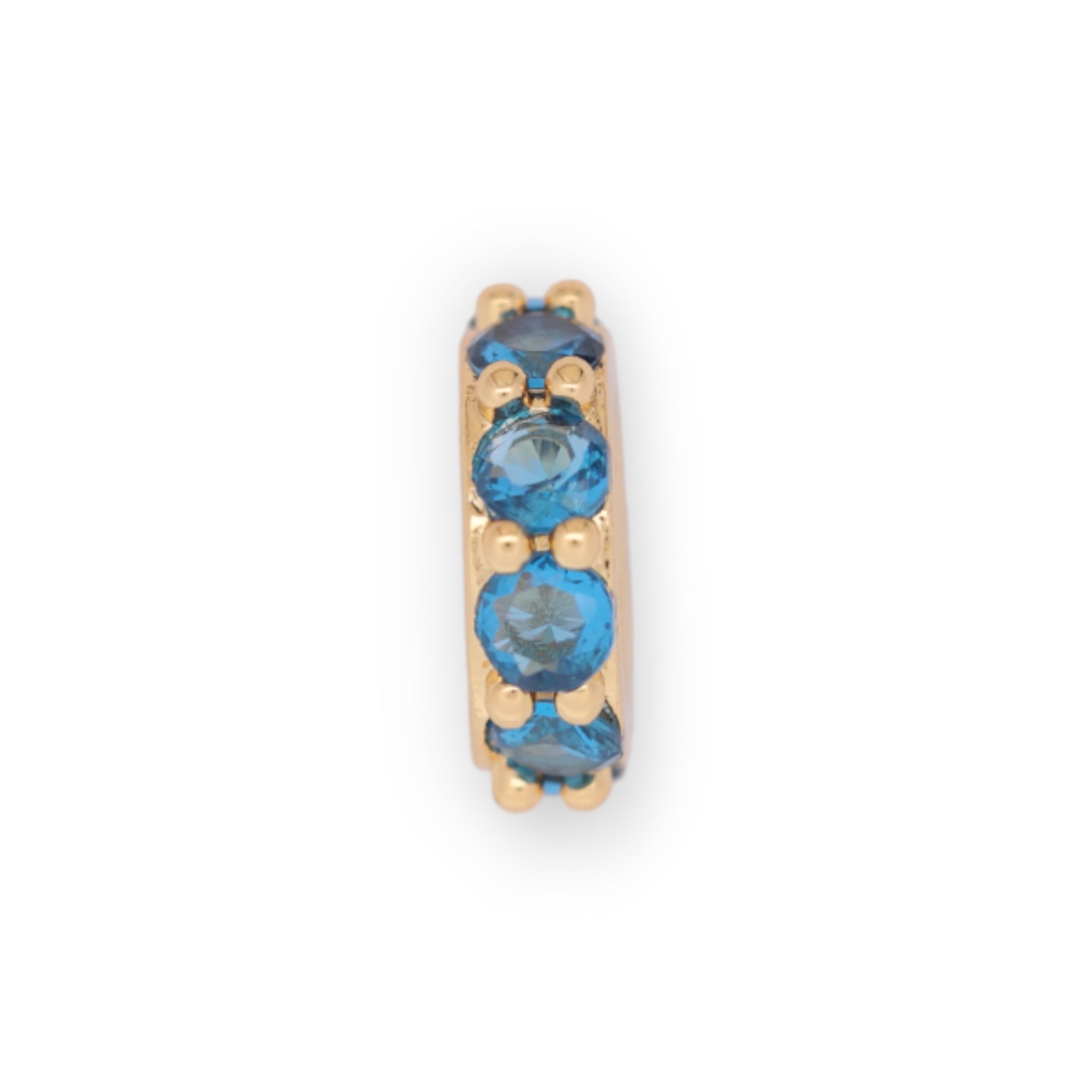 HALO BIRTHSTONE CHARM - ZIRCON (DEC)